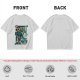 Olive t-shirt with mermaid coffee print 'Coffee Because Luring Sailors Takes Energy'