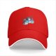 Black Baseball Cap With Whimsical Night Tree And Sheep Art Print