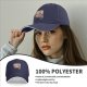Black baseball cap with cute ramen cat graphic design
