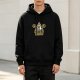 Coffee Search In Progress Funny Warning Sign Graphic Hoodie