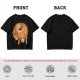 Olive Green T-Shirt With Donut Shaped Beagle Print