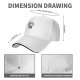 Black baseball cap with grumpy cartoon cat graphic