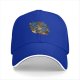 Black Baseball Cap With Fantasy Dice Splash Art Design