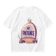 Olive T-Shirt With 'My Patience' Gravestone Graphic Print