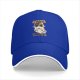 Black baseball cap with 'I tried being normal' calico cat graphic