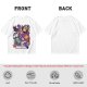 Olive T-Shirt With Cute Occult Monster And Spell Book Print