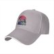 Black Baseball Cap With Playful Sushi Character Art Print