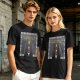 Olive t-shirt with retro video game 'It's dangerous to go alone' print