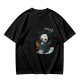 Cute Grim Reaper Coffee Lover Graphic T-Shirt