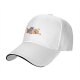 Black baseball cap with angry cat in explosion graphic