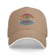 Black Baseball Cap With Retro Ramen Bowl Graphic Design