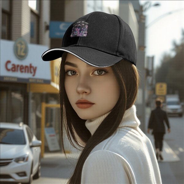 I'm a Book Dragon Baseball Cap with Cute Dragon Reading Art