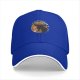 Black Baseball Cap With Goat Coffee Logo Design