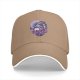 Black Baseball Cap With My Neighbor Totoro Floral Art Print