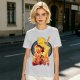 Final Fantasy VII Inspired Graphic T-Shirt with Character and Sword Art