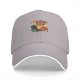 I Survived Stressed Fox Working On Laptop Graphic Baseball Cap