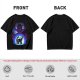 Olive T-Shirt Featuring Galactus Holding Silhouetted Superheroes