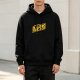 Black hoodie with 'A Long Time Ago' Star Wars style graphic