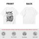 Olive T-shirt with One Piece Going Merry Ship Ink Art Print