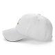 Black baseball cap with cute cartoon character in ramen bowl print