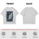 Olive T-Shirt With Attack on Titan Survey Corps Wings Print