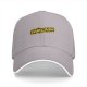 Black baseball cap with 'Help Me Sarcasm You Are My Only Hope' print
