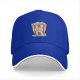 Black baseball cap with popcorn bucket 'POP CATS' graphic