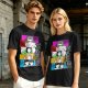 Studio Ghibli Anime Characters Graphic T-Shirt