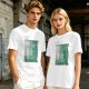 Olive Christmas T-Shirt With 'Let's Get Baked' Gingerbread Man Print