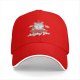 Black baseball cap with cat judge graphic and 'Silently Judging You' text