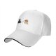Black baseball cap with Scream ghost and victim phone call graphic