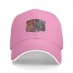 Black Baseball Cap with Fantasy Character Group Art Print