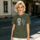 Olive Dragon Funny Sword Joke Graphic T-Shirt