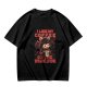 Olive T-Shirt with Cat Darth Vader 'I Like My Coffee On The Dark Side' Print