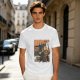 Onion Cop Graphic Tee with Retro Comic Style Artwork