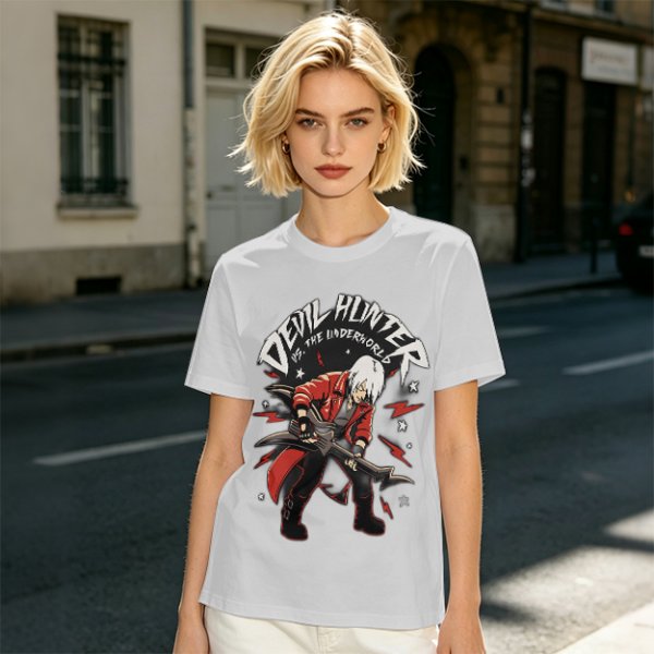 Devil Hunter vs The Underworld Graphic T-Shirt