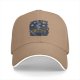 Black baseball cap with starry night ramen bowl graphic