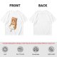Olive T-Shirt With Cute Hamster In Paper Bag Print