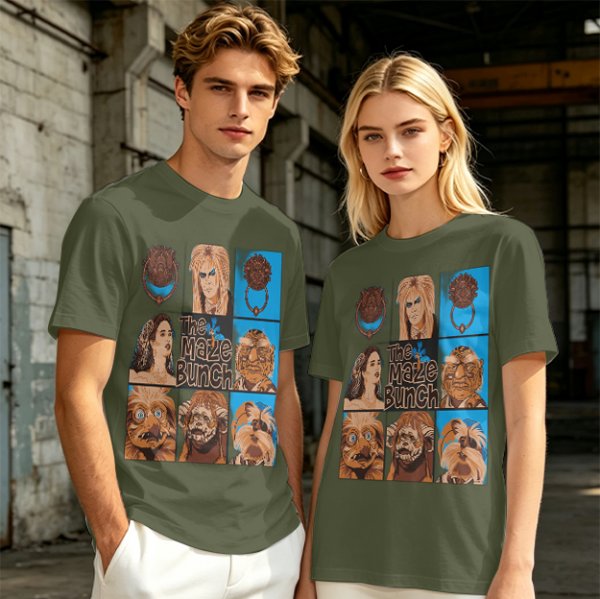 The Maze Bunch Labyrinth Character Graphic T-Shirt