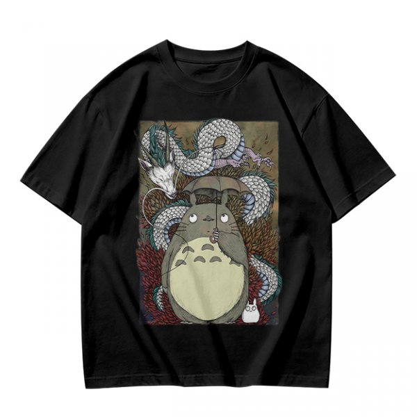 Studio Ghibli Anime Characters Graphic Tee