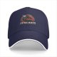 Black baseball cap with Dracarys dragon logo design