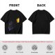 Olive Graphic T-Shirt With Coffee Mug And Rainbow Design