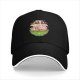 Black Baseball Cap With Boar Hat Ramen Pig Graphic