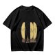 Olive T-Shirt With Funny Taco Characters Around A Campfire