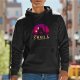Visit Krull Hoodie with Sci-Fi Alien Planet Graphic Design