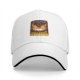 Black baseball cap with magical cat bus themed graphic