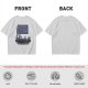 Olive green t-shirt with alien teaching plan graphic and funny text