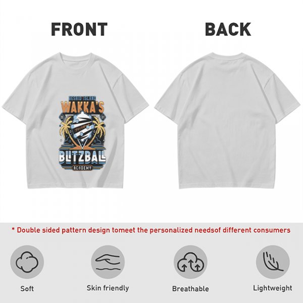 Wakka's Besaid Island Blitzball Academy Graphic T-Shirt