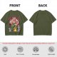 Olive Green T-Shirt Featuring Iroh from Avatar: The Last Airbender