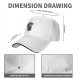 Black Baseball Cap With Fantasy Warrior Art Print